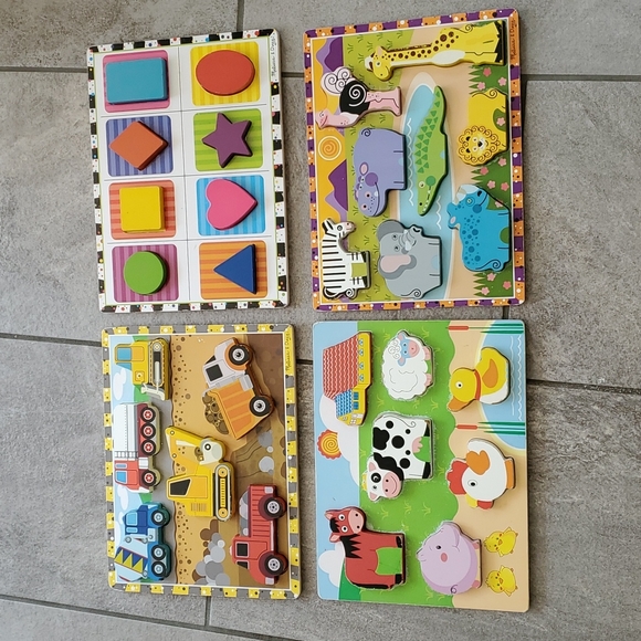 Melissa & Doug Other - Toddler puzzle lot